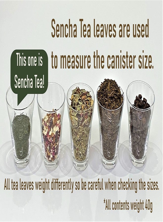 KOTODO Silver Tea Tin Canister (Wide type 5.3oz (150g)) - Image 5